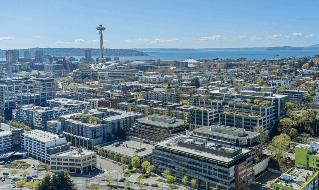 Seattle skyline view